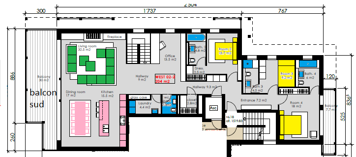 Rosalp W2 layout